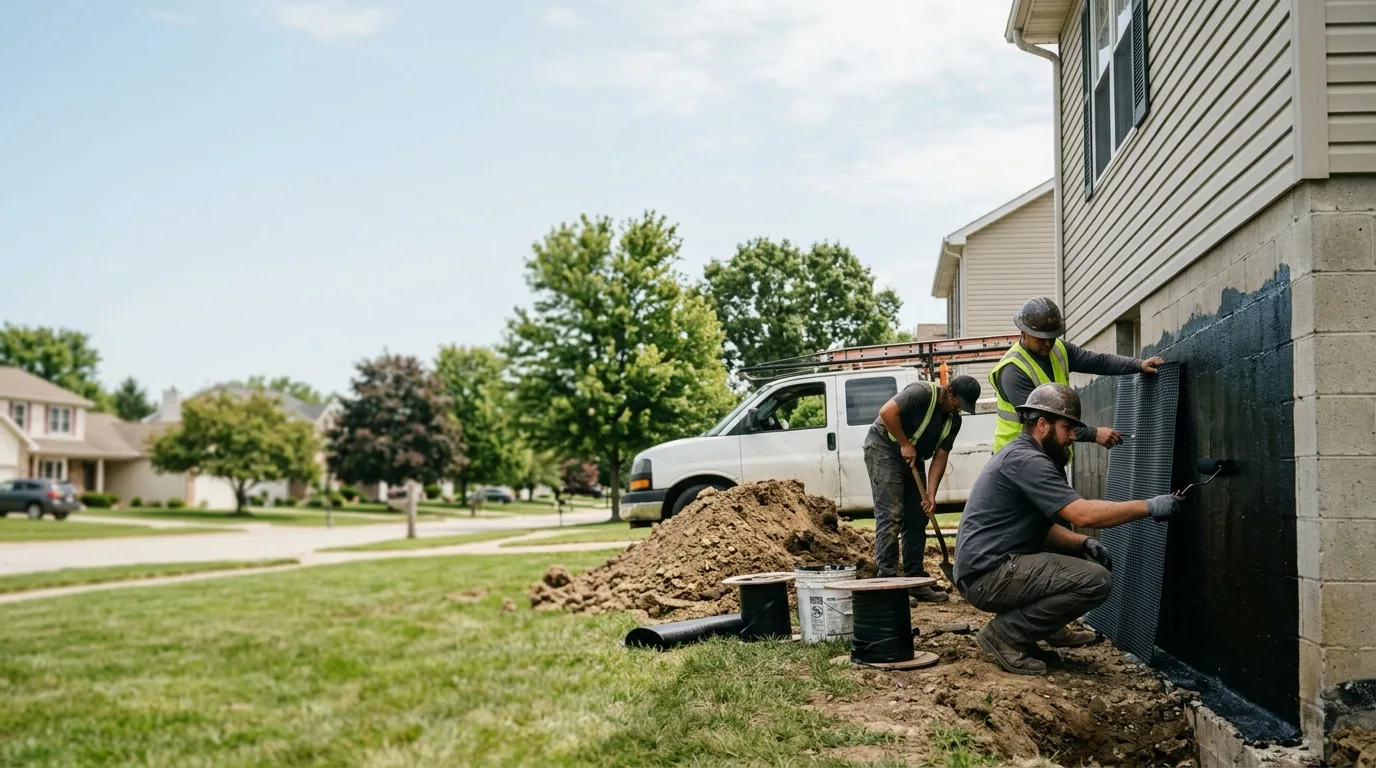 Basement Waterproofing in Hardinsburg, IN near me